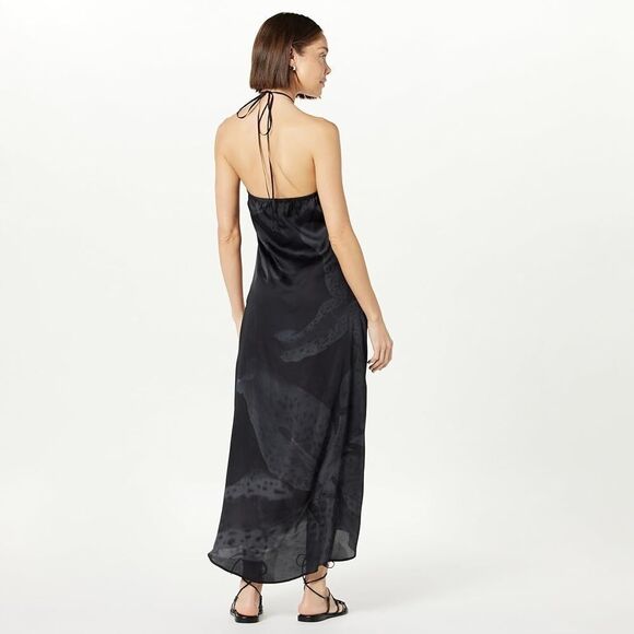 Floral Black and Pink Dress - Picture 2 of 9